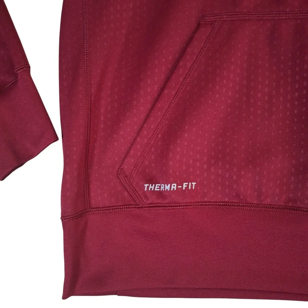 Nike‎ Florida State Seminoles Hoodie Men's Large FSU Maroon Pullover Therma-FIT
